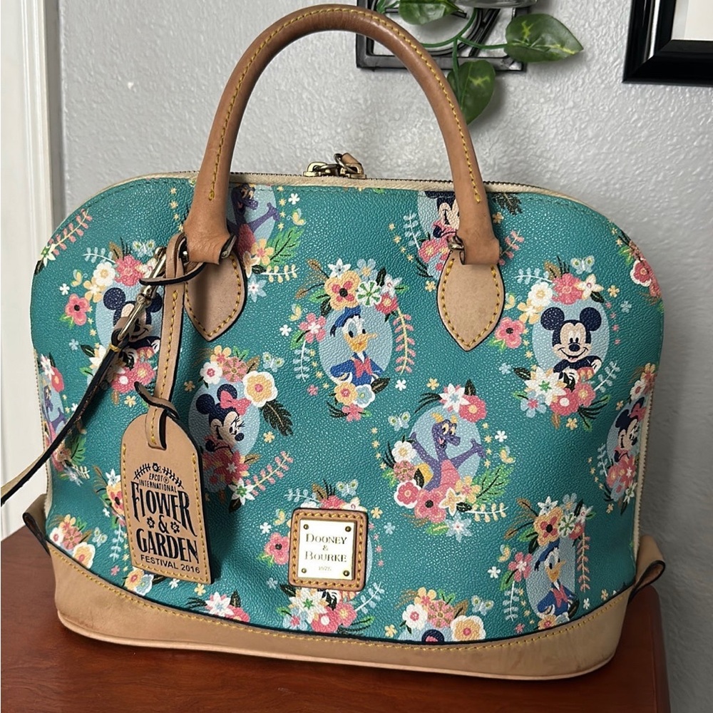 Disney Dooney & Bourke 2016 Flower & Garden Festival Satchel